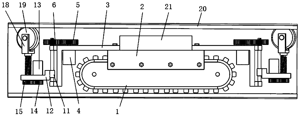 A wheel-track composite pipeline robot