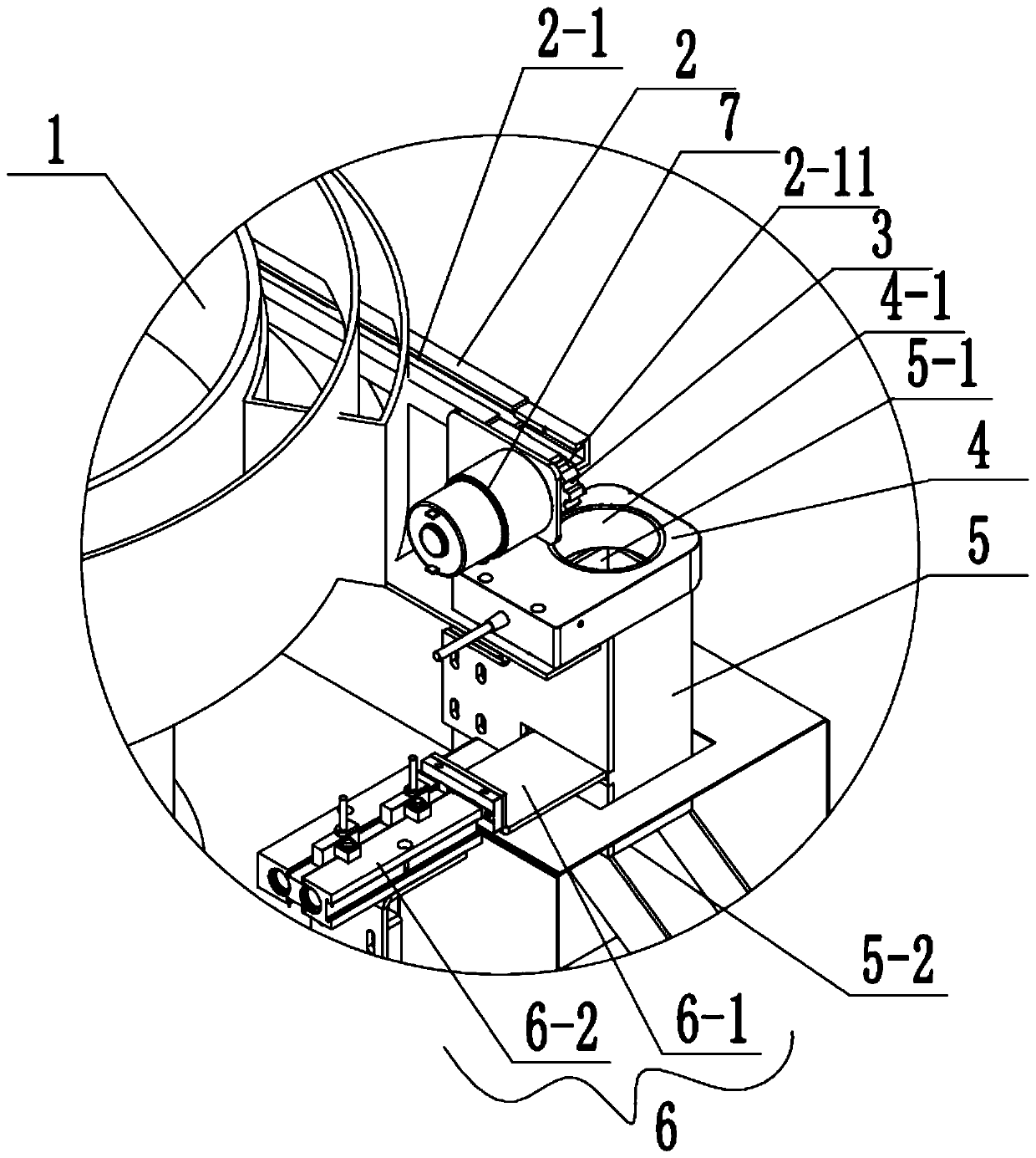 Multi-beat screw counter and screw counting and feeding method