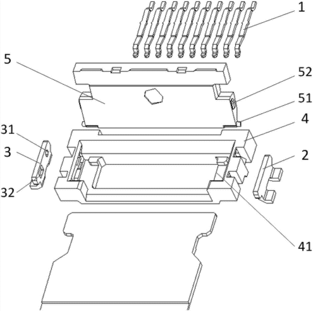 Novel data cable connector