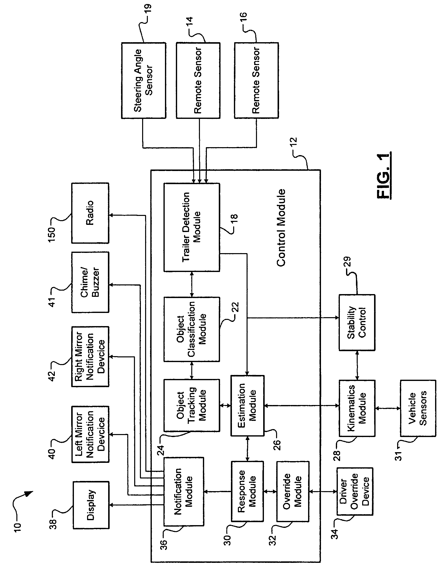 Trailer detection system