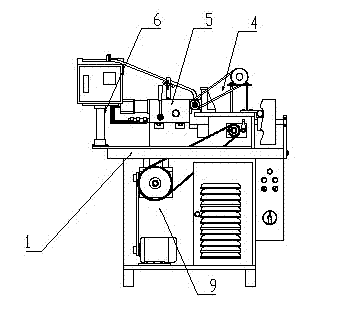 Numerical control slot milling machine for processing copper tailstock of optical fiber connector