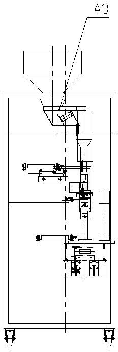 Mechanical, fully-automatic and intelligent vacuum packaging machine for non-particulate materials