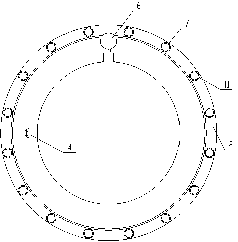 Insulator air-water inspection device