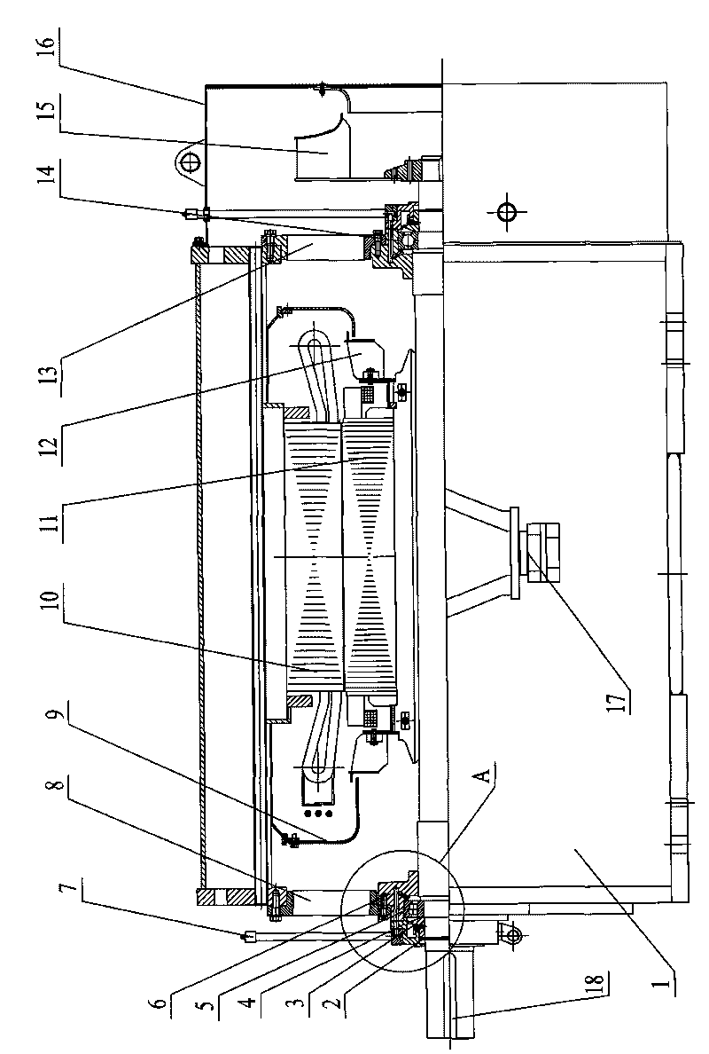 Low voltage high-power threephase asynchronous motor