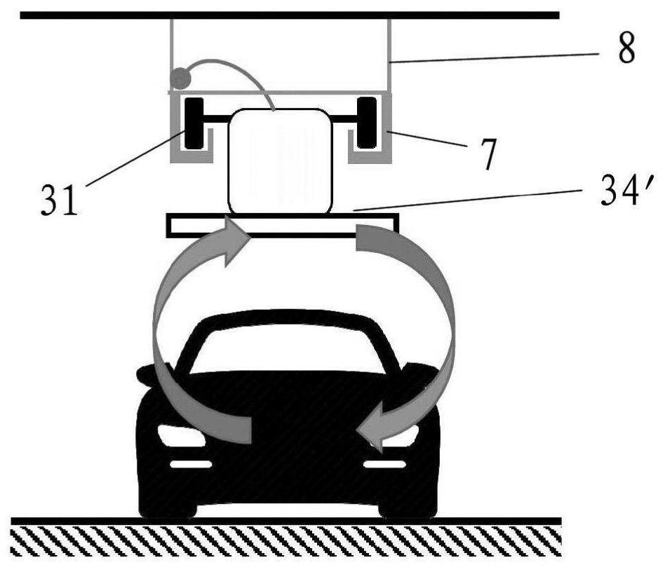 Mobile charging box, parking lot vehicle charging system and charging method