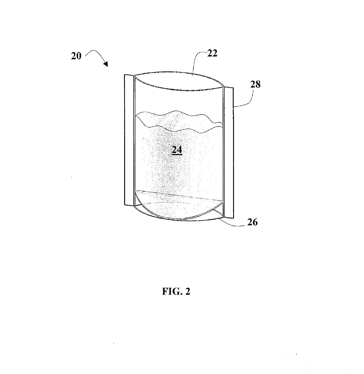 Polymer total dissolved solids vessel