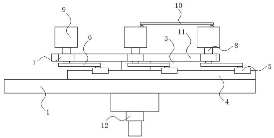 Automobile brake pad machining equipment with disc sticking degree detection function in preset environment