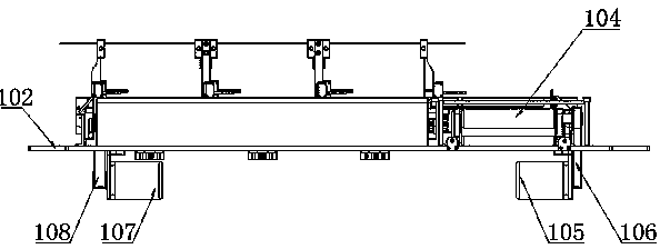 Silicon wafer separation and loading machine for silicon wafer production