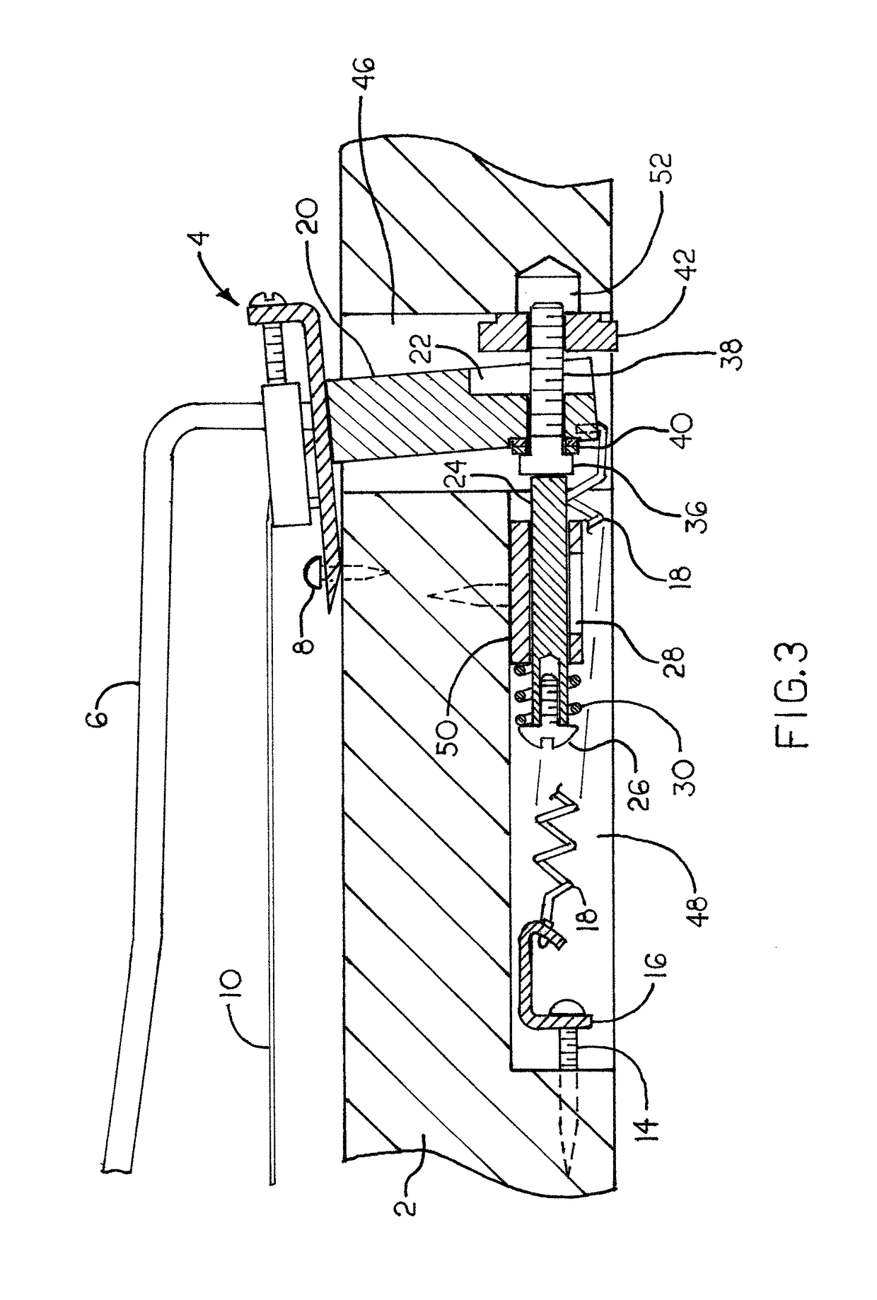 Tremolo locking device