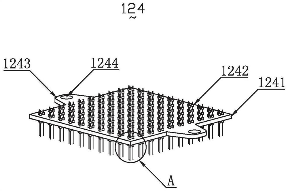 High-throughput electrochemical detection device and high-throughput electrochemical detection method