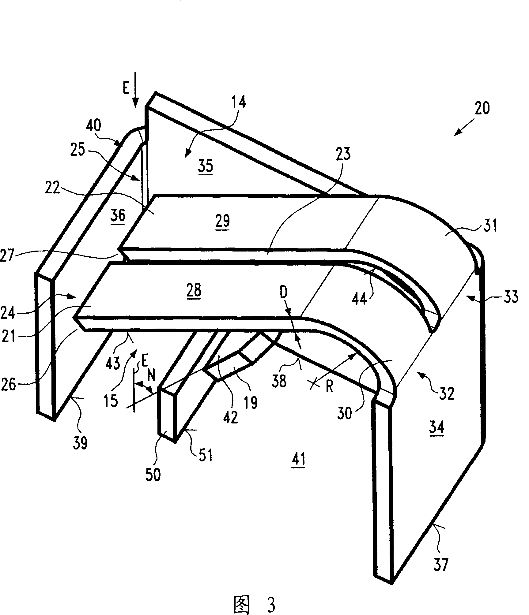 Electrical device, particularly relay socket, with spring clip and method of manufacture