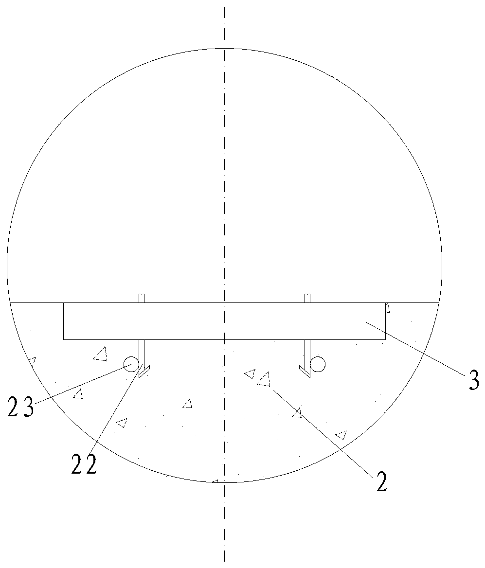 Propulsion method for shield machine to pass through shallow-buried underground excavation tunnel