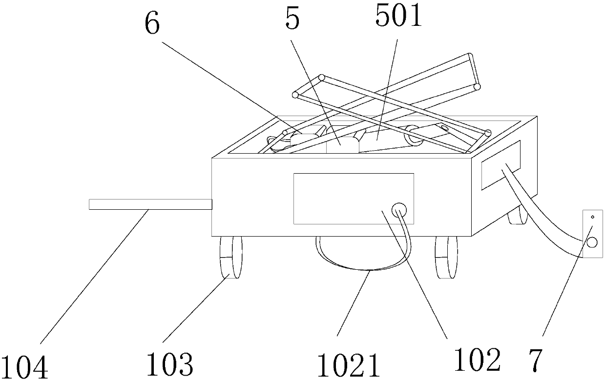 Hydraulic free lifting device