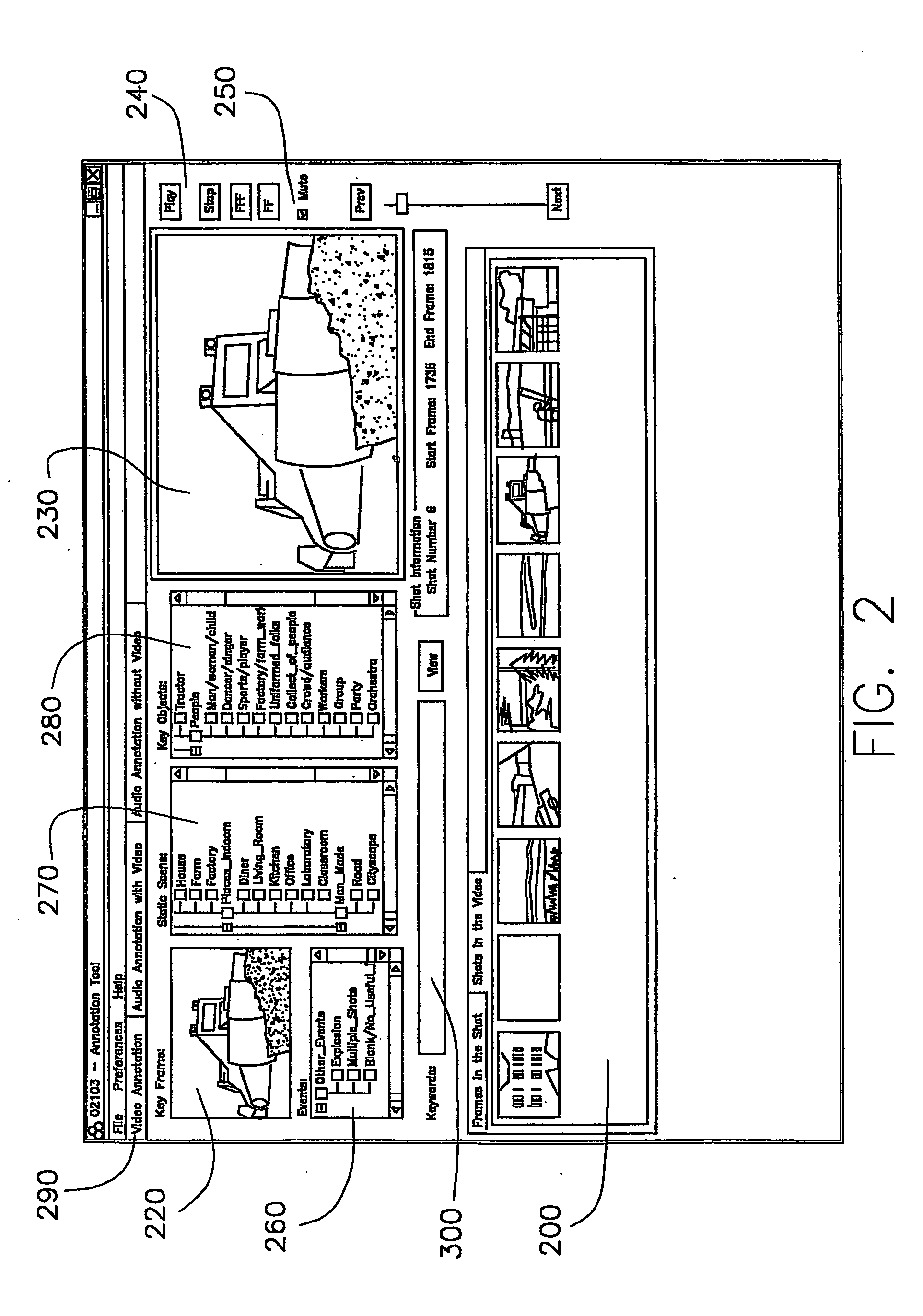 System and method for annotating multi-modal characteristics in multimedia documents