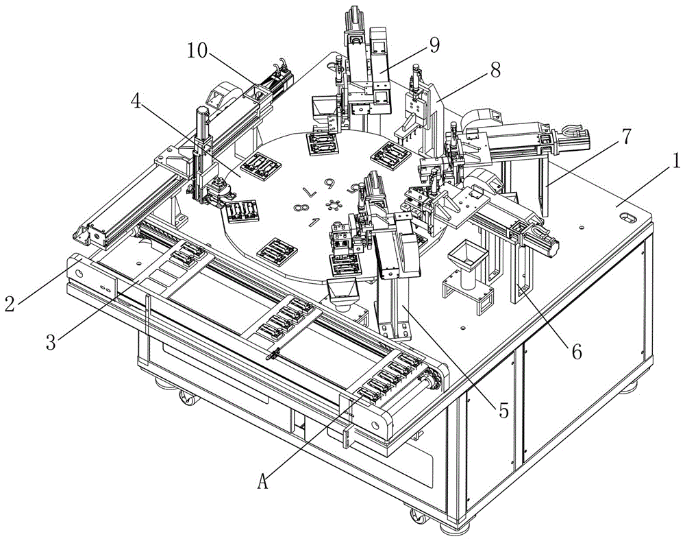 Automatic PCB (Printed Circuit Board) high-temperature adhesive tearing device and adhesive tearing process thereof