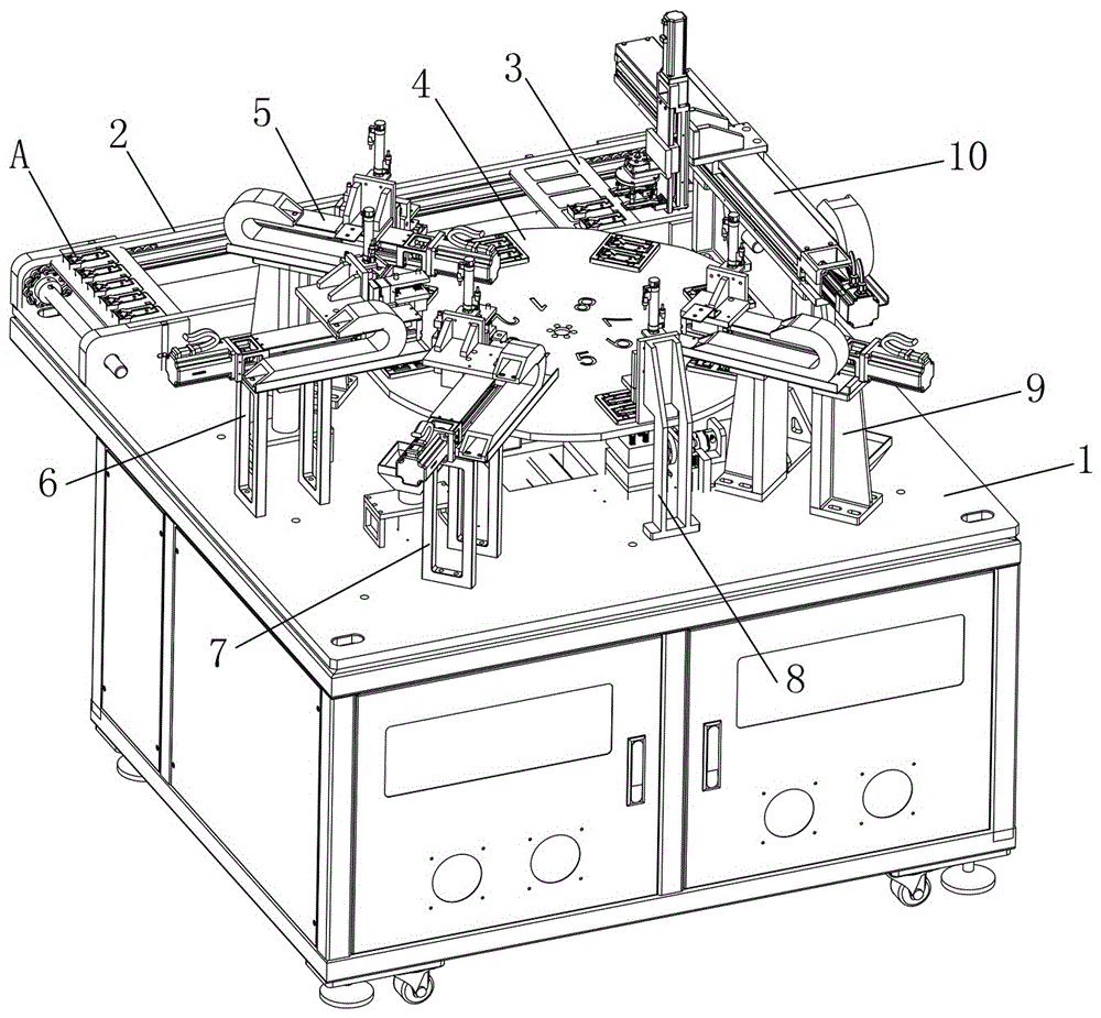 Automatic PCB (Printed Circuit Board) high-temperature adhesive tearing device and adhesive tearing process thereof