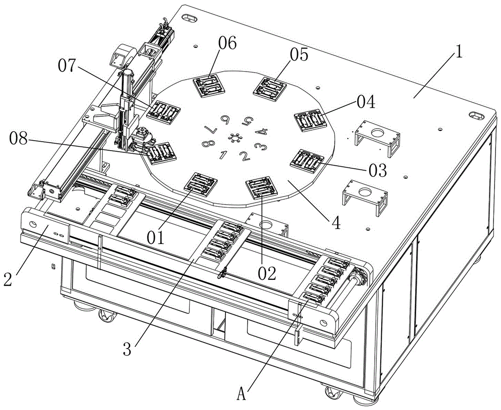 Automatic PCB (Printed Circuit Board) high-temperature adhesive tearing device and adhesive tearing process thereof