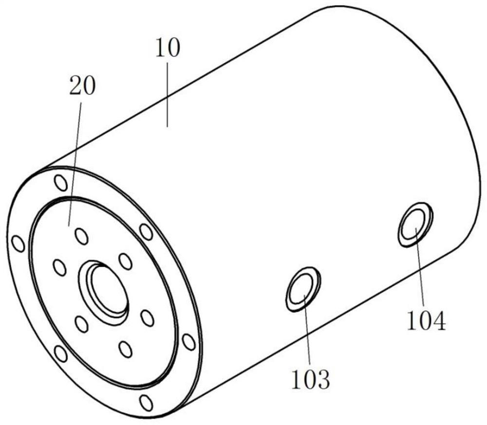 Hydraulic driven three-degree-of-freedom robot joint