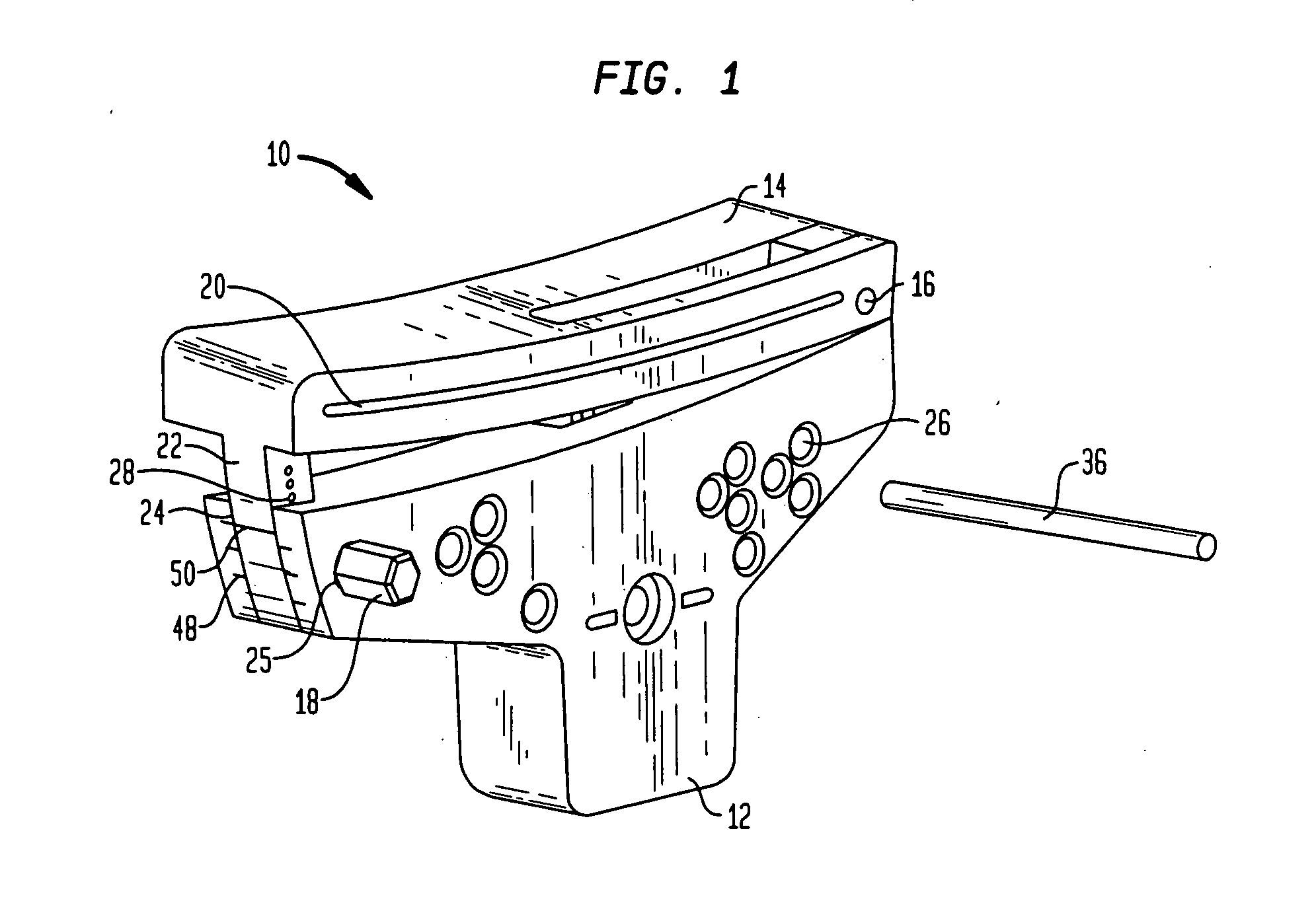 Variable angle cutting block