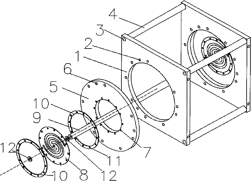 Test device for stiffness of flexible spring