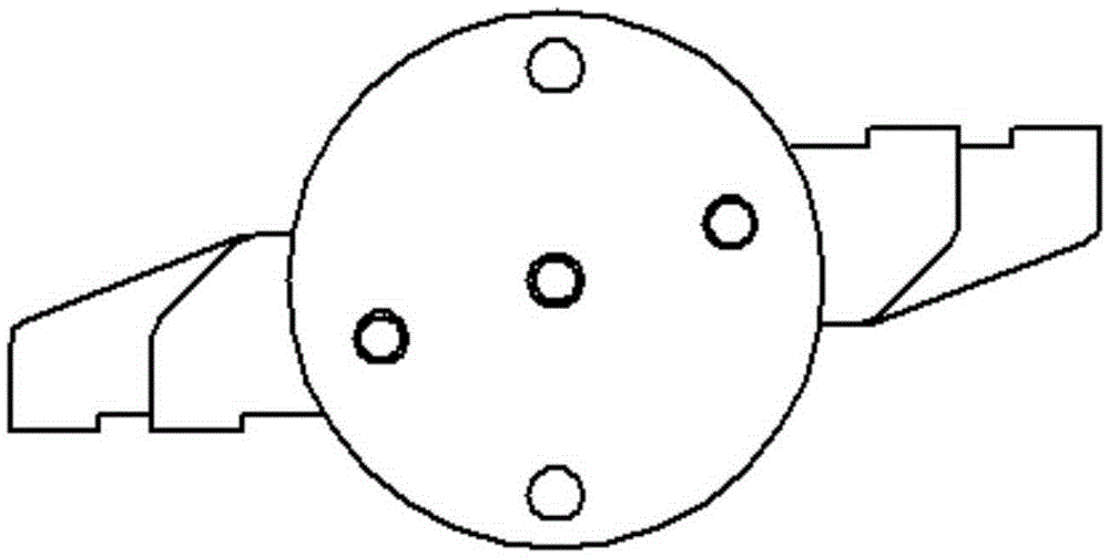 Double-breakpoint moving contact apparatus