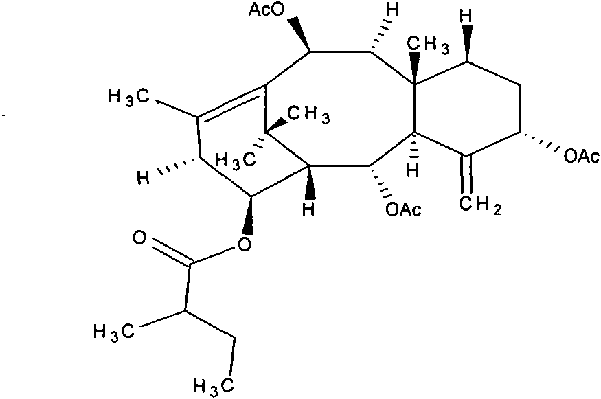 Method for effectively inhibiting taxus media cell biosynthesis C-14 oxygenated taxane