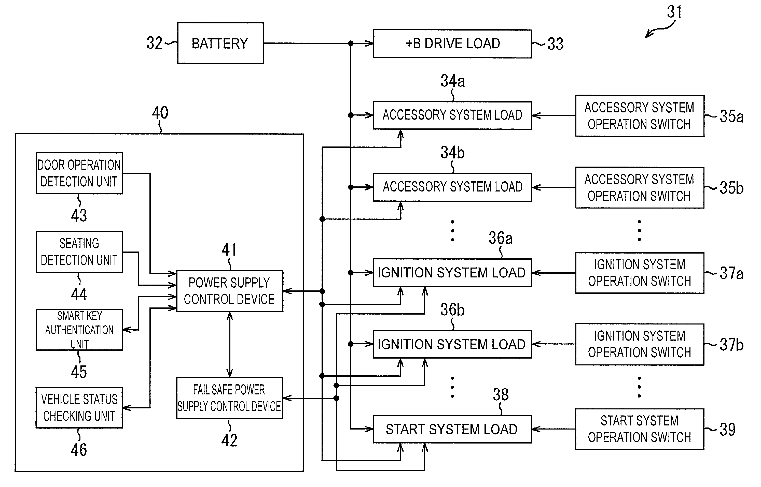 Vehicle power supply system