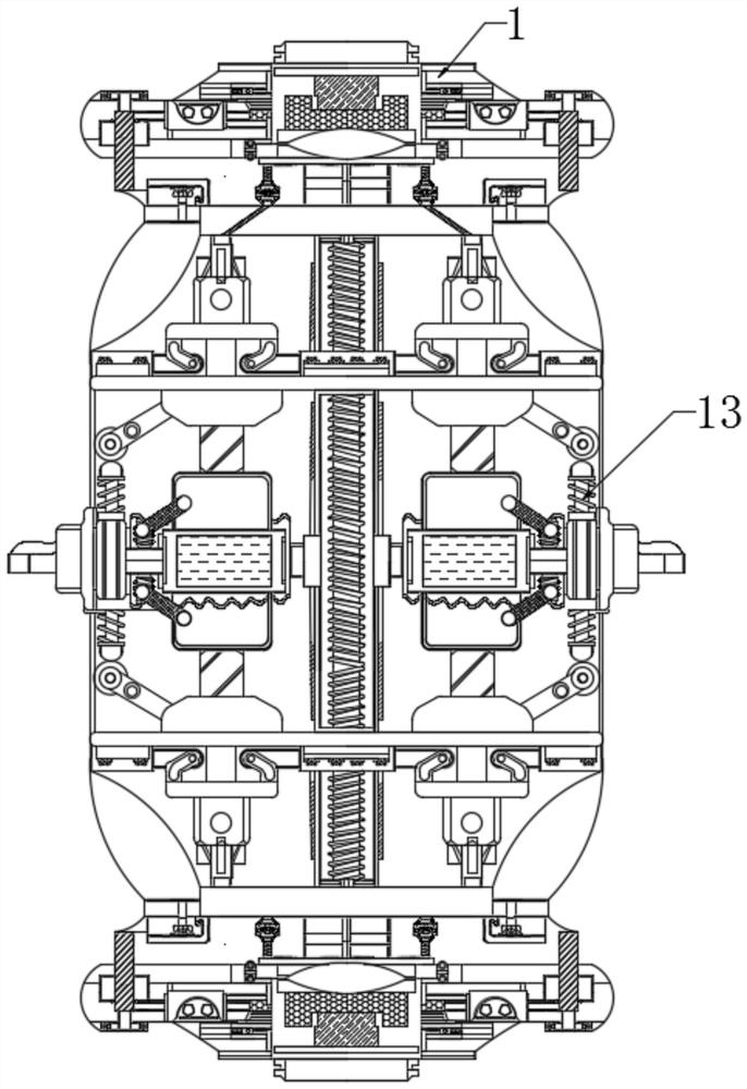 Intelligent manufacturing device for modifying length of optical fiber according to welding force