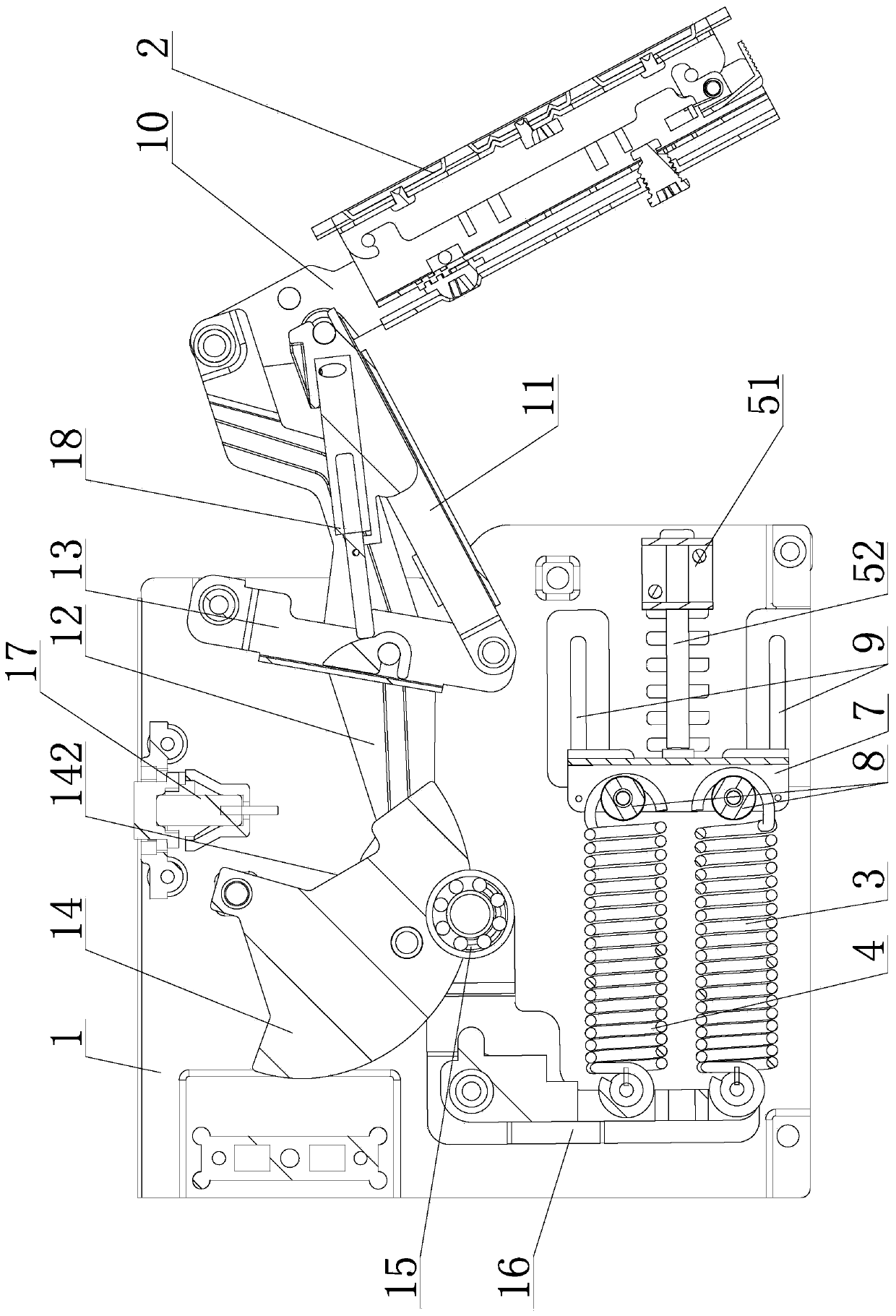 Furniture hinge device capable of widely loading