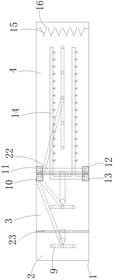 Penaeus vannamei Segmented Ladder Circulation Integrated Culture System and Its Culture Method