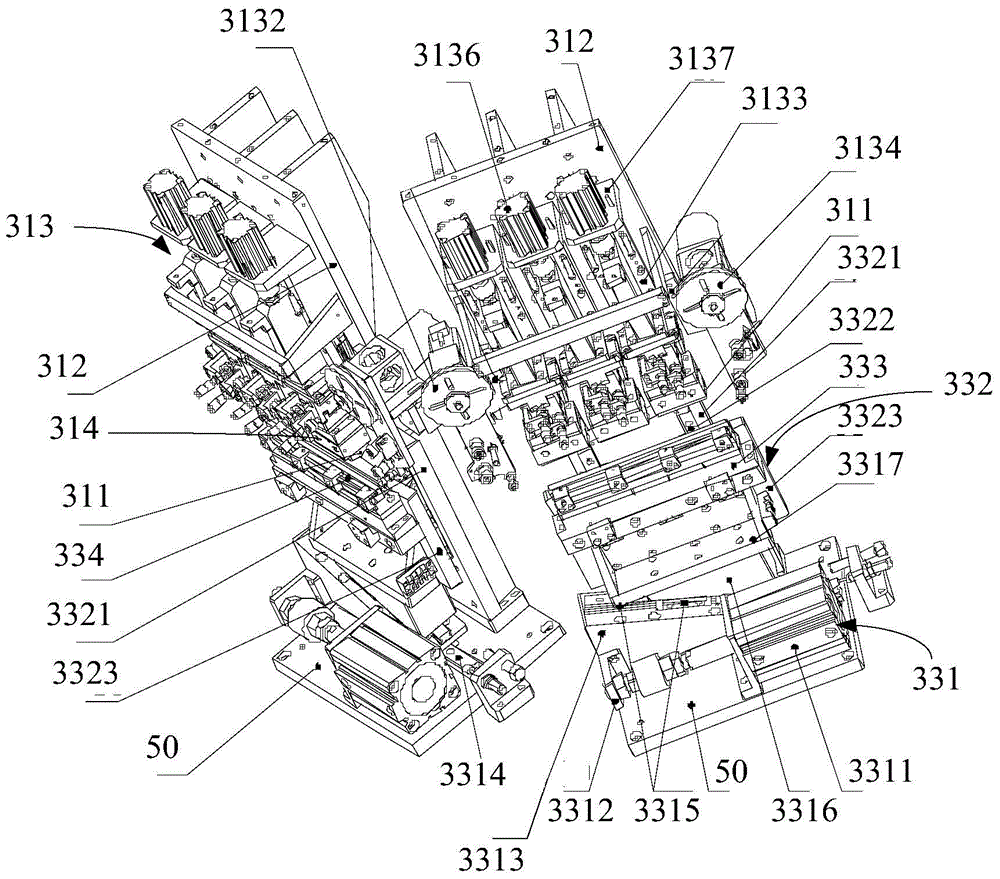 Local pressure device, local pressure control method and connection machine