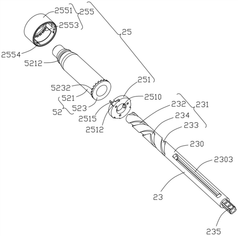 Wire taking-out device