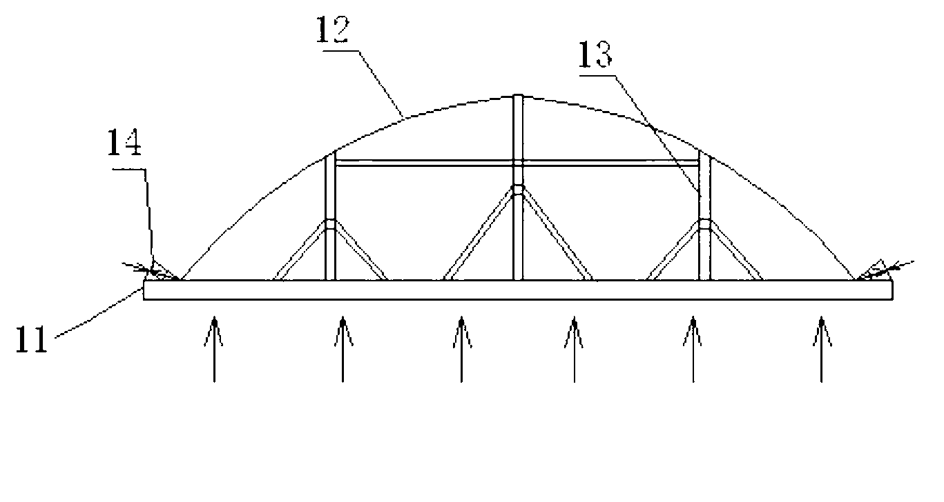 High-stiffness monolithic prestress assembly type foundation pit bracing inner-supporting system