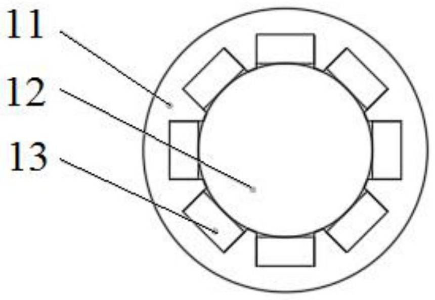 Magnetic control modulus plane polishing device and method