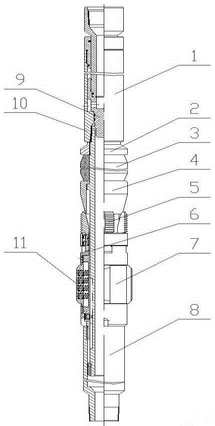 Annulus mechanical isolation packer for oil and gas wells