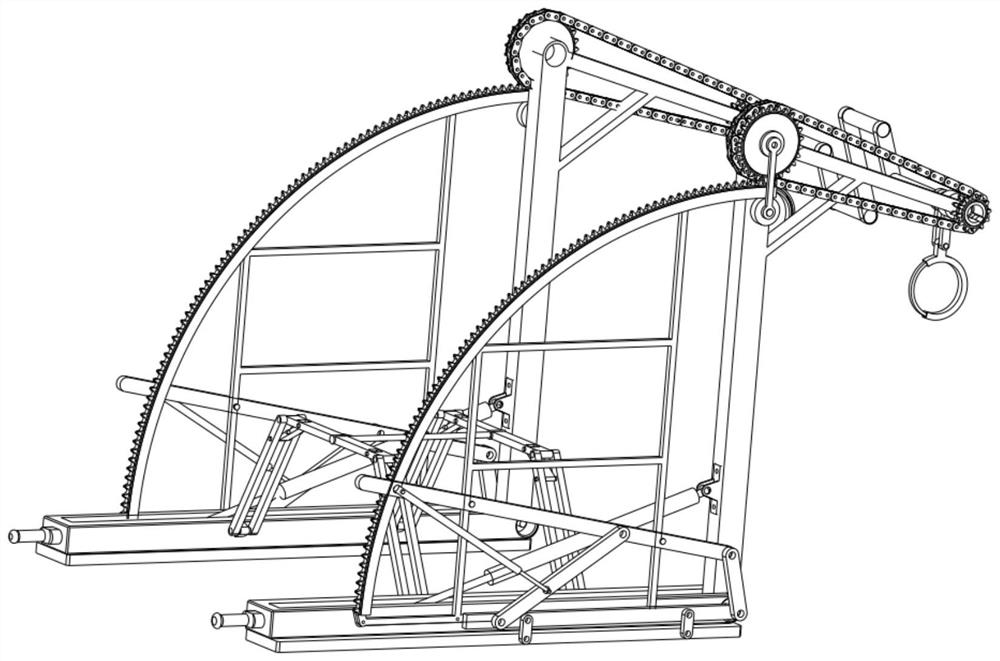 Power-assisted getting-up device