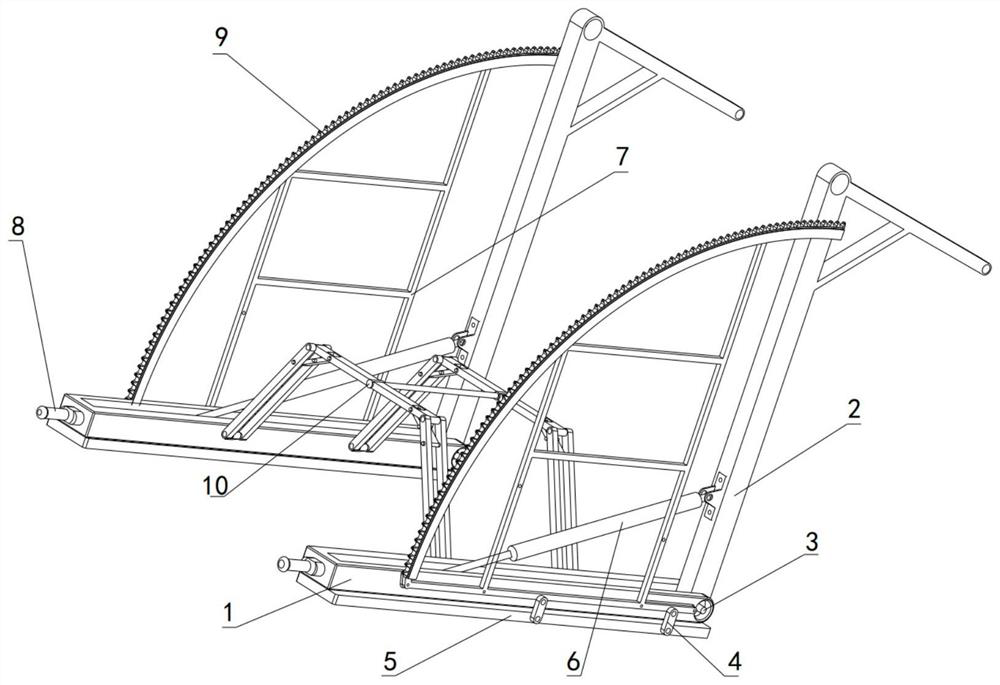 Power-assisted getting-up device