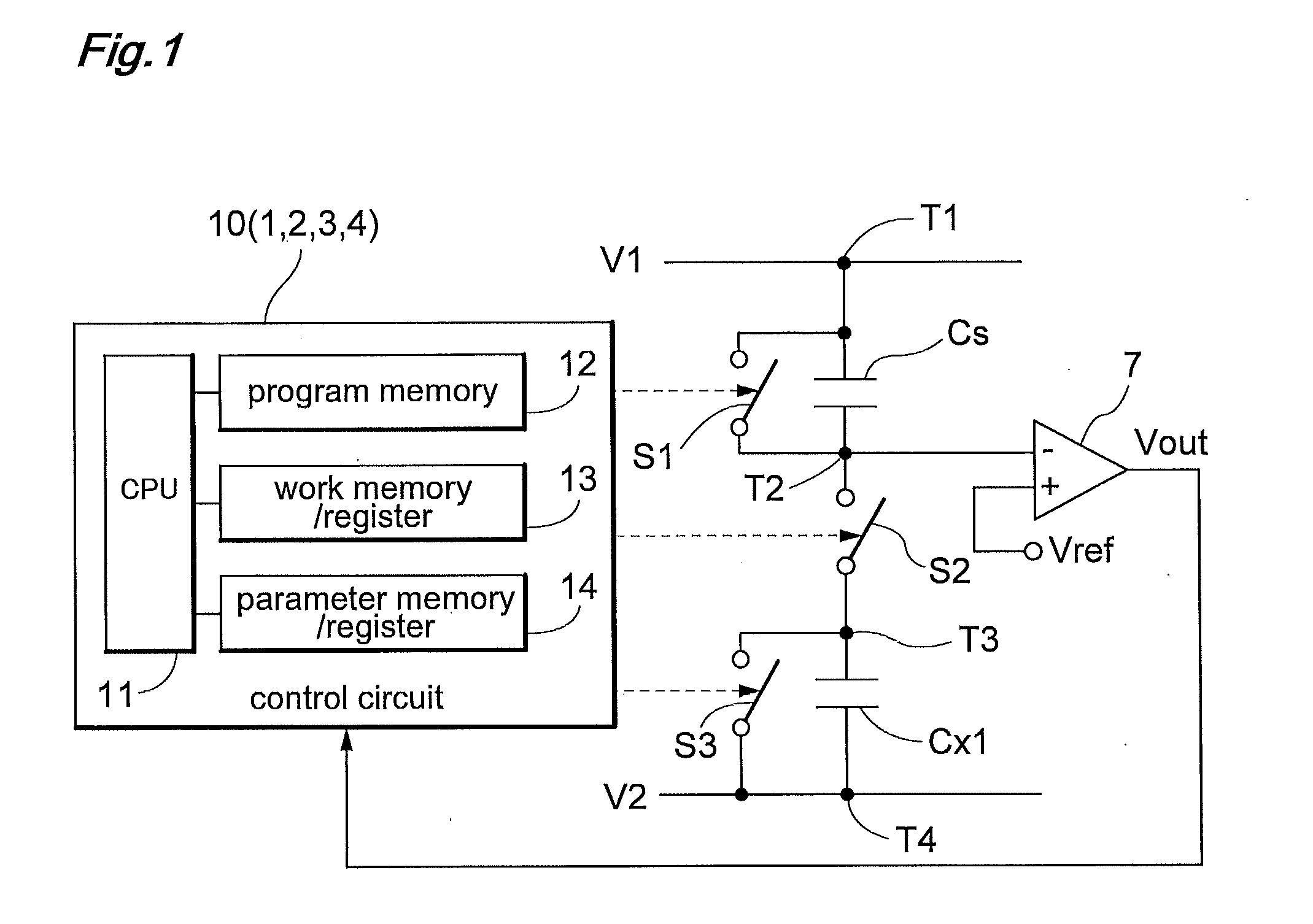 Capacitance detection apparatus