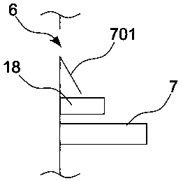 Integrated whole autotrophic nitrogen removal device