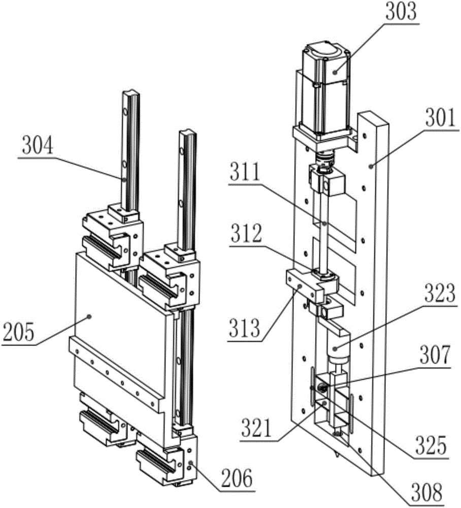 Dynamic characteristic self-adapting matching micro structure array precise processing machine tool