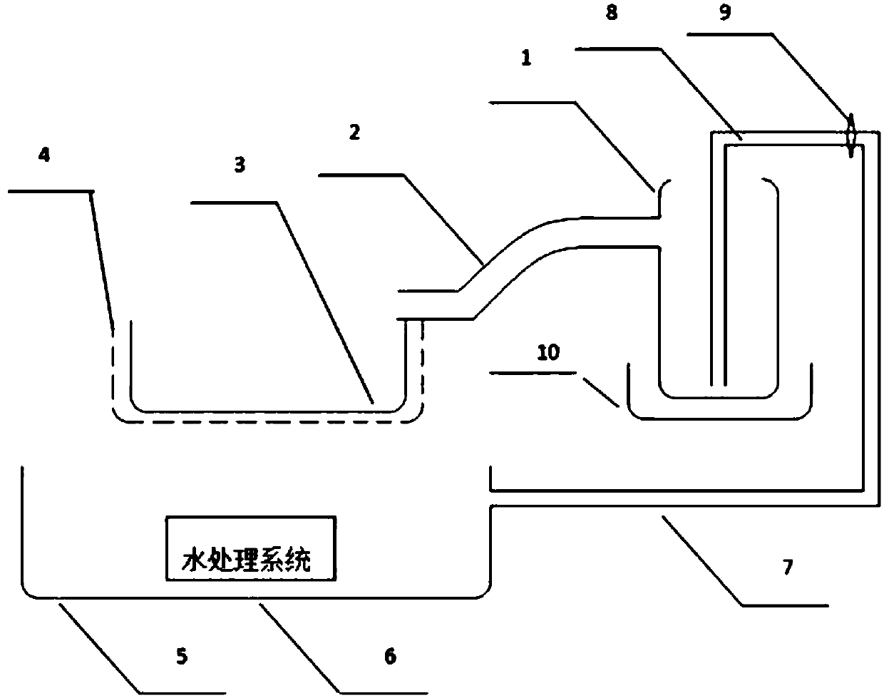 Incubation device quick in fish egg and fish larva separation