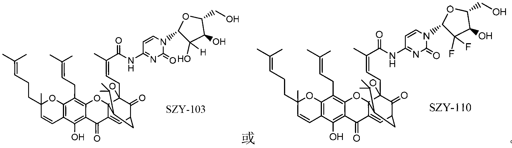 Garcinia acid amide derivative and preparation method thereof and purpose