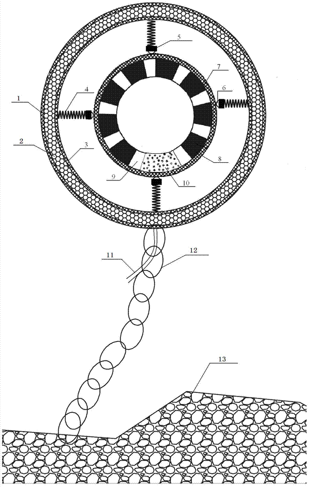 Float transaction wave power generating device