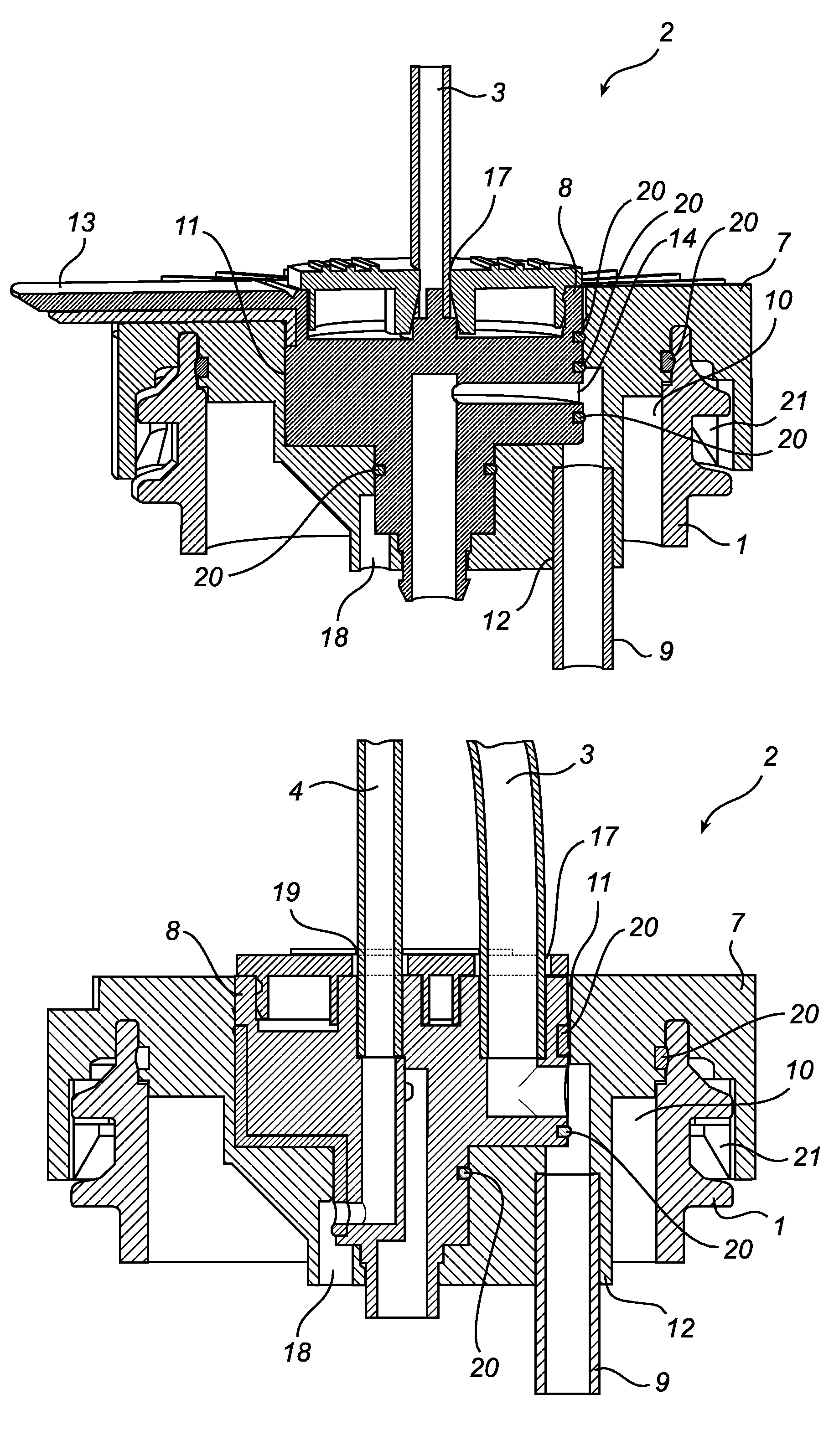 Closure for beverage container and method for closing an opening of a container