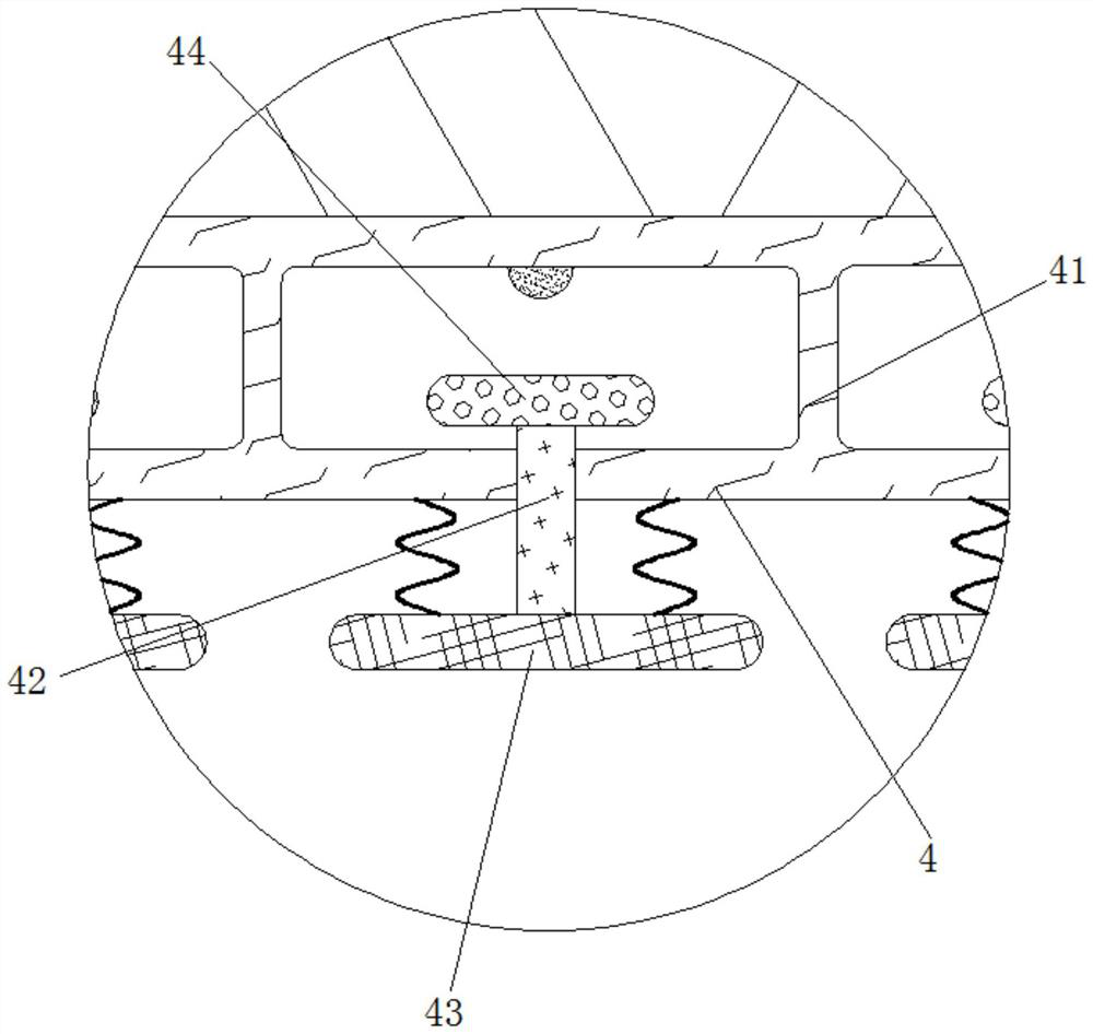 Auxiliary device for graphene heat dissipation film die cutting production