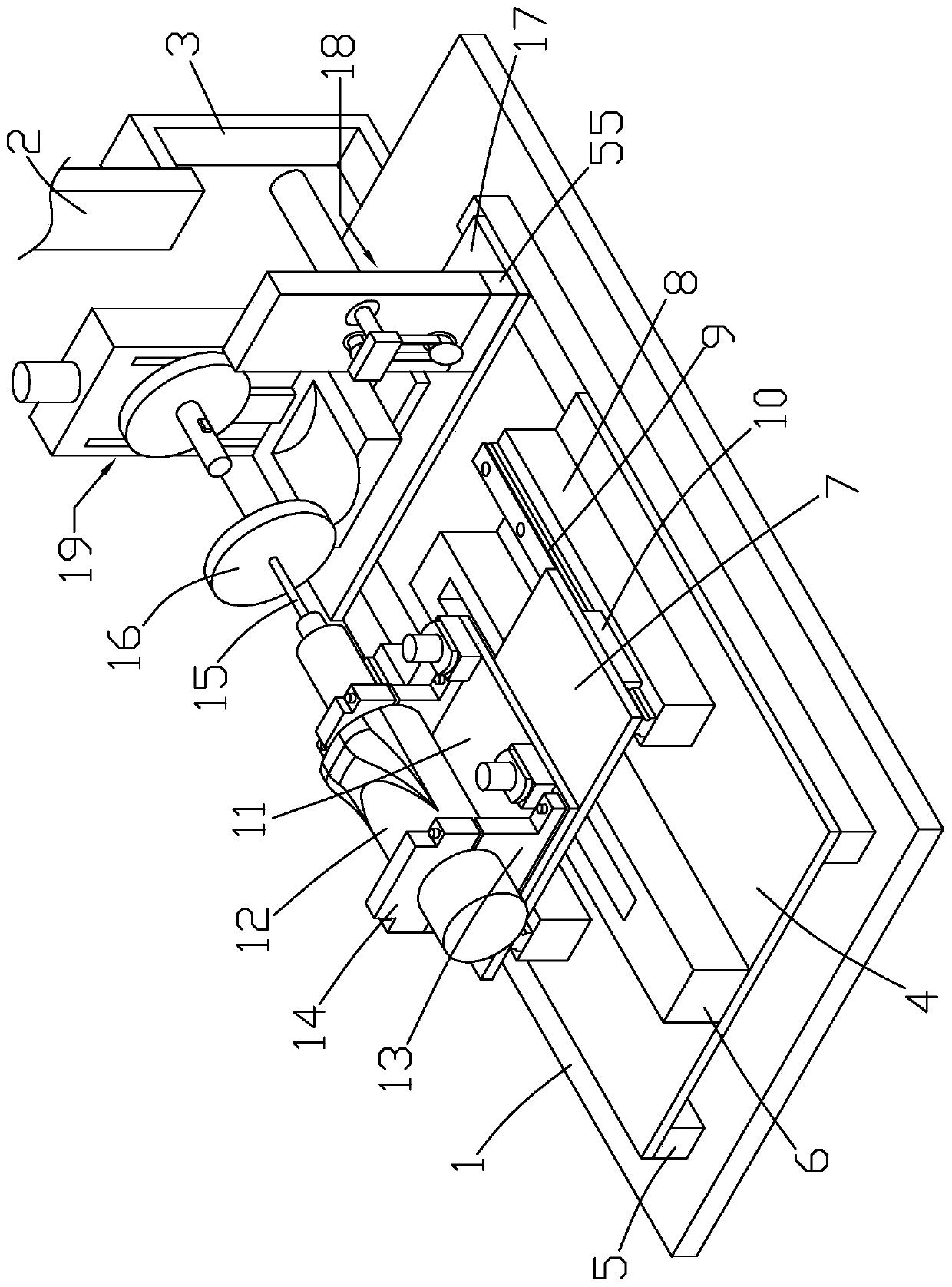 Magnetic steel processing device and method for production of permanent magnet synchronous motor