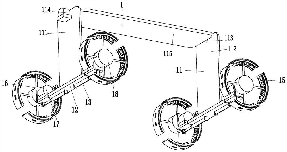 A greenhouse vegetable planting equipment and its automatic planting process