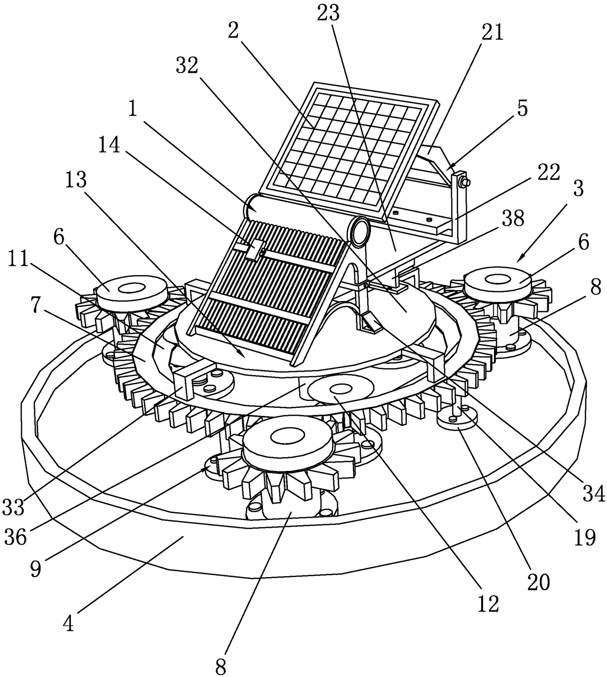 Solar water heater intelligent control device and installation method thereof