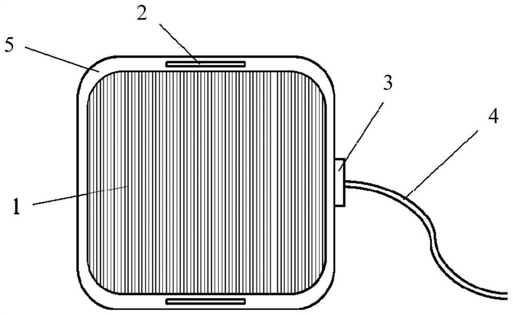 Flexible defibrillation electrode based on three-dimensional fabric structure and preparation method thereof