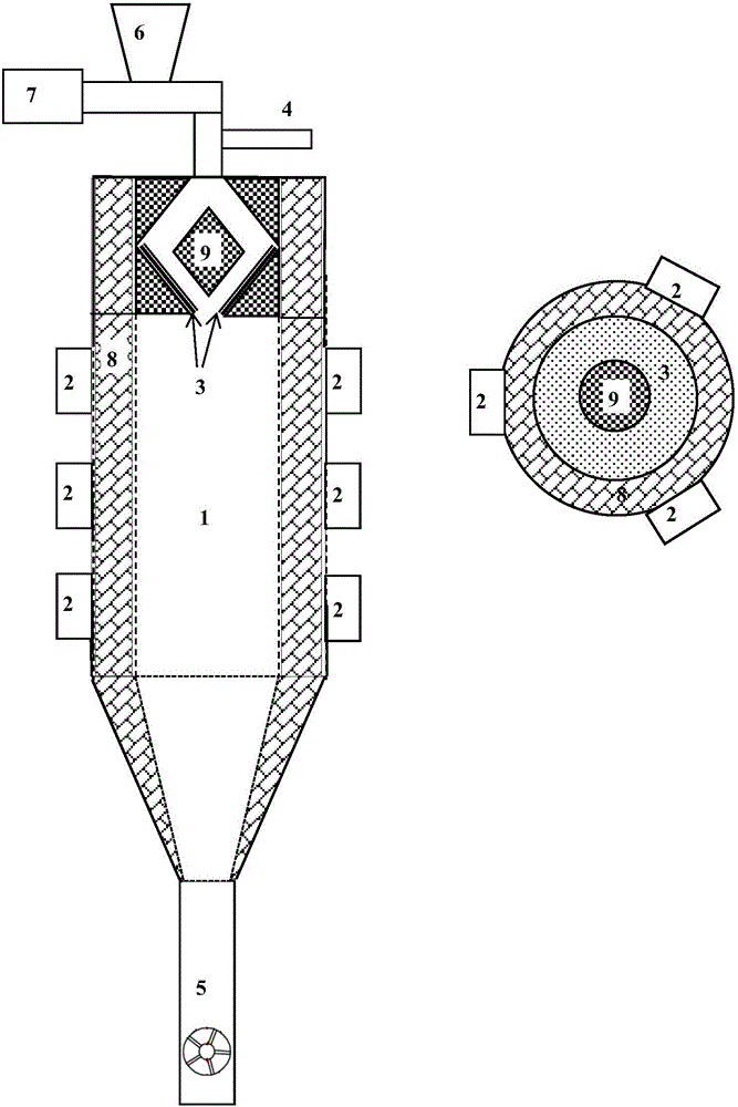 Low-cost large-scale continuous production equipment and technology for high-purity graphite worms